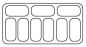 Preview: SPEISEISVITRINE BALI 9X5 LTR