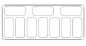 Preview: SPEISEISVITRINE CURACAO 10X5 LTR