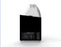 Preview: SPEISEISVITRINE CORSICA SCHWARZ 6X5 LT
