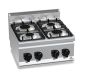 Preview: BERTOS Plus 600 - Gasherd 4 Kochstellen Tischgerät