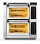 Preview: Pizzaofen PizzaMaster PM 352 ED ≤ 4x 34 cm Pizzen - 500°C - Doppelkammer
