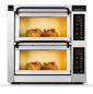 Preview: Pizzaofen PizzaMaster PM 402 ED ≤ 4x 40 cm Pizzen - 500°C - Doppelkammer