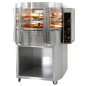 Preview: Rotierender Gas - Glas Pizzaofen RP2 - 16 Pizzen á 30cm