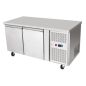 Preview: ATOSA Tiefkühltisch, Umluft, 280 Liter, -18°C bis -22°C, 1360x700x850, opt. Aufkantung