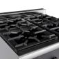 Preview: Gasherd "700 Serie" 4 Brenner 28,8 kW mit Gasbackofen 6 kW
