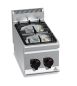 Mobile Preview: BERTOS Plus 600 ECO Power - Gasherd 2 Kochstellen Tischgerät