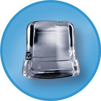 Eiswürfelbereiter gefüllte Eiswürfel 47 kg - Luftkühlung