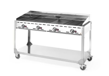 Preview: Grillsystem Green Fire mit 4 Brennern