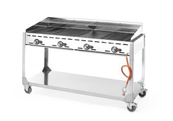 Preview: Grillsystem Green Fire mit 4 Brennern