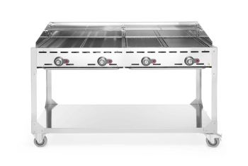 Grillsystem Green Fire mit 4 Brennern