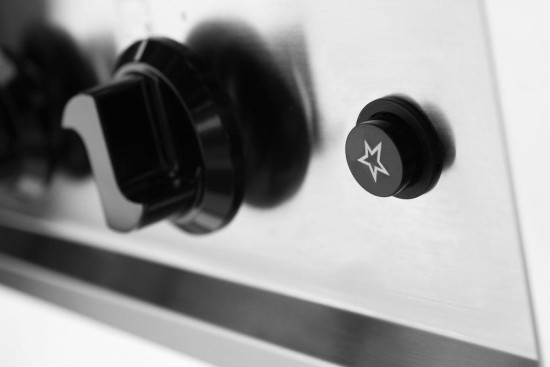 Preview: Gasherd - 5 Kochfelder, offener Unterbau