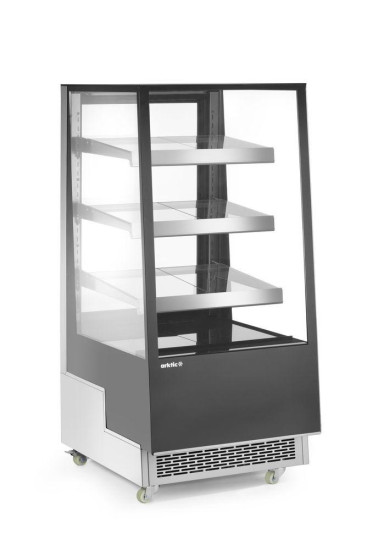 Preview: Kühlvitrine mit 3 geneigten Regalen