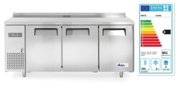 Preview: Kühltisch, dreitürig Kitchen Line 390 L
