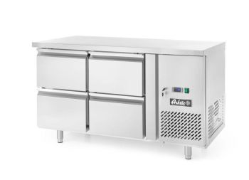Preview: Kühltisch mit 4 Schubladen Profi Line 280L