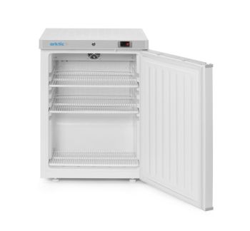 Preview: Budget Line Kühlschrank in weiß lackiertem Stahlgehäuse