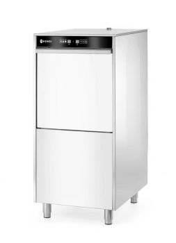 Preview: Geschirrspüler 50x60 für Tabletts und Töpfe – elektronisch gesteuert, mit Waschmitteldosiersystem und Ablaufpumpe