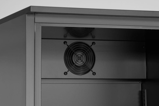 Preview: Bar-Kühlschrank mit zwei Türen