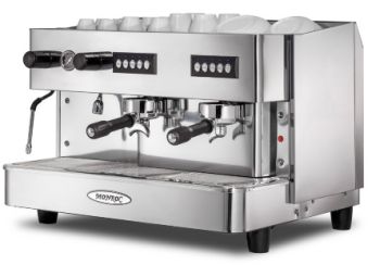 Siebträger-Espressomaschine MONROC 2 Gruppe INOX