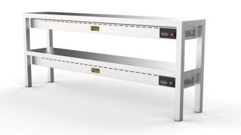 AUFSATZBORD KERAMISCH BEHEIZT 2 STUFIG 1600 8 HEATERS OF 250W