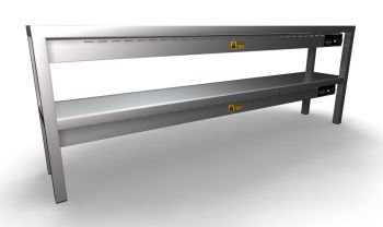 Preview: AUFSATZBORD KERAMISCH BEHEIZT 2 STUFIG 1800 10 HEATERS OF 250W