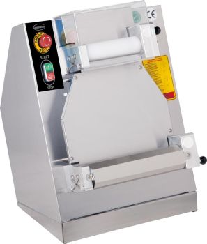 TEIGAUSROLLER 30CM GERADE - KOMPLETT AUS EDELSTAHL