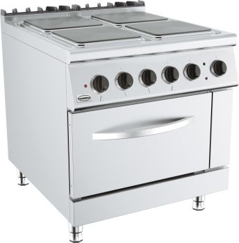 BASE 900 ELEKTROHERD 4 PLATTEN MIT EL. BACKOFEN