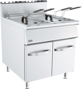 BASE 900 FRITEUSE GAS 2X19L