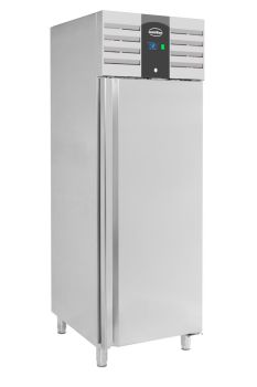 TIEFKÜHLSCHRANK EDELSTAHL 1 TÜR