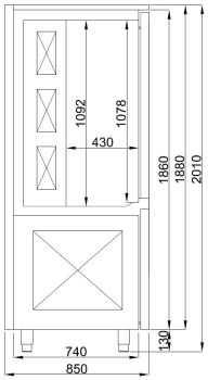 Preview: SCHNELLKÜHLER 15x 1/1GN