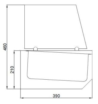 Preview: AUFSATZVITRINE 6X 1/3 GN