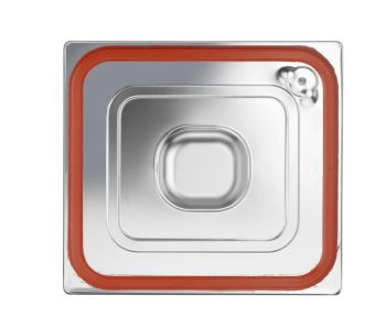 Preview: Gastronorm-Deckel mit Silikonrand