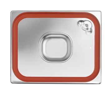 Preview: Gastronorm-Deckel mit Silikonrand