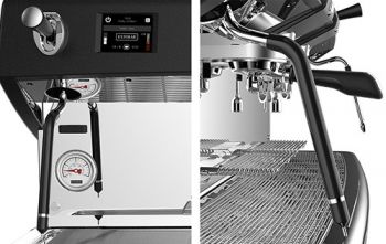 Diamant Pro 2020 Siebträger-Espressomaschine 2 Gruppen mit Display