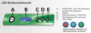 Preview: Gel-o-mat - E LEGANCE 40 KO - Gläserspülmaschine