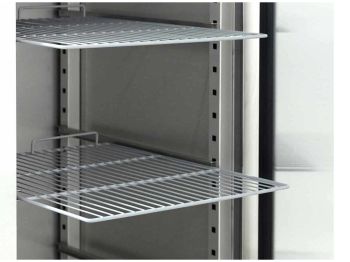 Edelstahl Kühlschrank, Eco 500, -2° bis +8° C, Iso 50 mm, Umluftkühlung, BTH 680 x 710 x 2000 mm