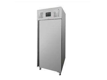 Edelstahl Tiefkühlschrank, Eco 500, -18° bis -22° C, für GN 1/1, Umluftkühlung, BTH 680 x 710 x 2000 mm