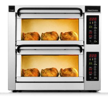 Pizzaofen PizzaMaster PM 452 ED ≤ 4x 45 cm Pizzen - 500°C - Doppelkammer