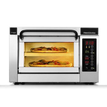 Preview: Pizzaofen PizzaMaster PM 351 ED ≤ 2x 34 cm Pizzen - Einzelkammer - BxTxH 595x545x500 mm