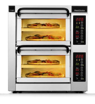 Pizzaofen PizzaMaster PM 352 ED ≤ 4x 34 cm Pizzen - 500°C - Doppelkammer