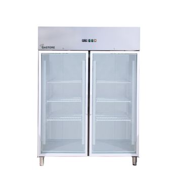 Umluft Glastür Tiefkühlschrank PROFI 1400 - Iso 60mm -18° bis -22° C