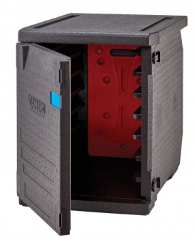 CAMBRO GoBOX Transportbox Thermobox Front-Lader mit 9 Schienen 60x40 - EPP4060F9R