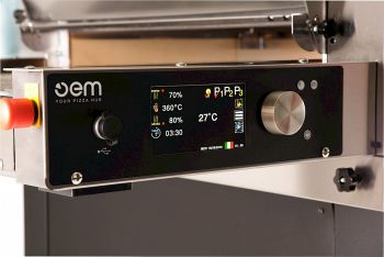 OEM TL108LCD Tunnel Pizzaofen - Elektro - Statisch - Touch Screen