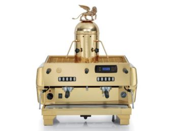 La San Marco TOP 80 PREZIOSA GOLD - 2 Gruppig - Siebträger-Espressomaschine