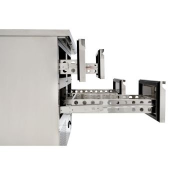 Kompakt-Kühltisch-Mini 700, 6 Schubladen