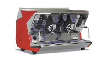 La San Marco 100 T - 2 Gruppig - Siebträger-Espressomaschine - 12 Liter Kessel