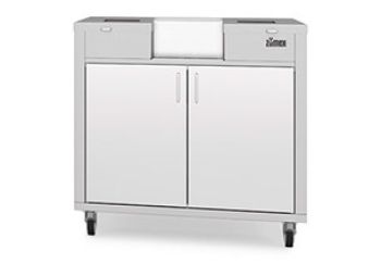 All in One Podium WIDE MIRROR EDELSTAHL