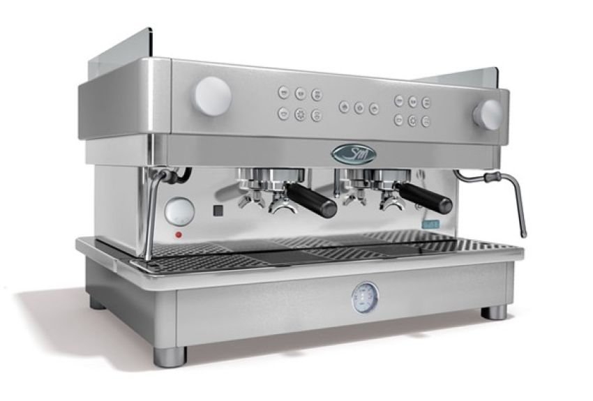 La San Marco NEW 105 E - Small Group - 2 Gruppig - Siebträger-Espressomaschine