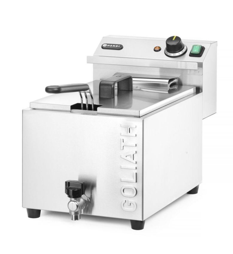 Fritteuse XL mit Ablasshahn HENDI GOLIATH