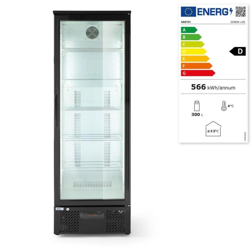Kühlschrank hinten mit einer Tür