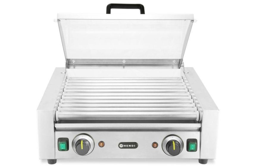 Rollengrill - 2 Zonen mit Energiesparabdeckung